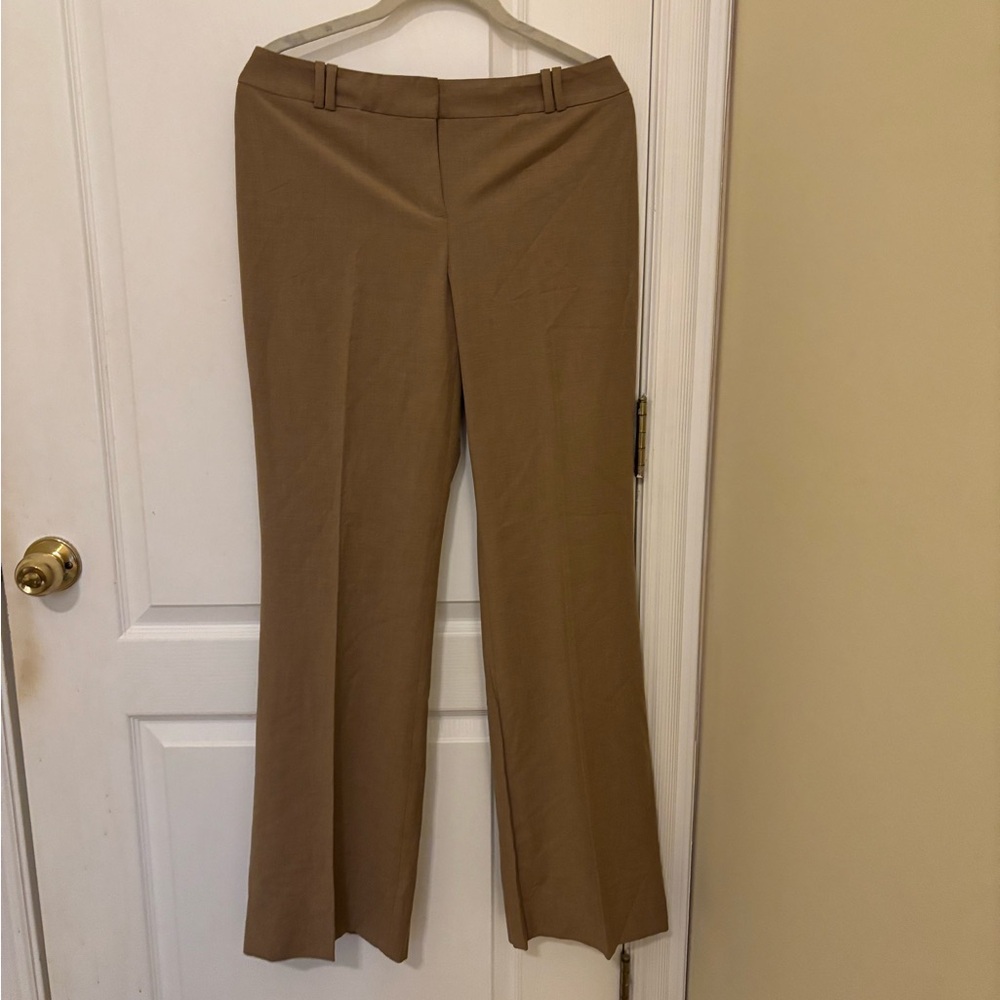 LOFT Tan Flare Women's Pants, Like New
